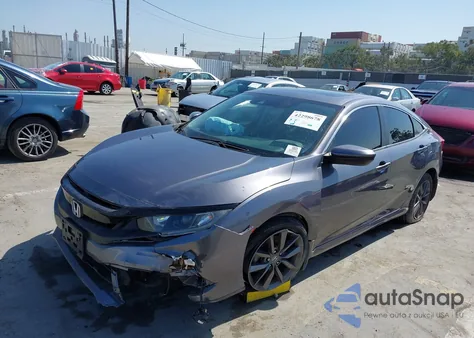 2020 Honda Civic Ex z USA, uszkodzony, nr VIN 19XFC1F37LE211930